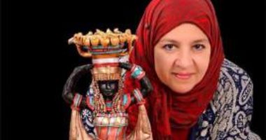 فن نحت التورتة.. دينا تستعد لتمثيل مصر فى كأس العالم للحلوى