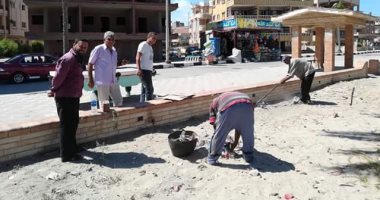 صور.. حملات نظافة بمصيف بلطيم وإقبال من رواد اليوم الواحد