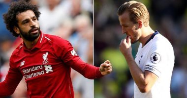 محمد صلاح vs هارى كين.. الفرعون يكتسح هداف إنجلترا منذ انضمامه للريدز