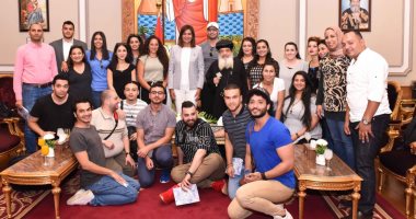صور.. وزيرة الهجرة تزور المقر البابوى برفقة أول وفد أسترالى لأبناء الجيلين