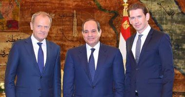 السيسي لرئيس المجلس الأوروبى: لم نسجل حالة هجرة غير شرعية واحدة منذ 2016