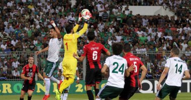 المصرى يتعادل سلبياً مع اتحاد العاصمة الجزائرى فى الشوط الأول 