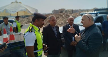 صور.. مدير أمن القاهرة يتفقد الطريقين الدائرى والإقليمى وانتشار القوات