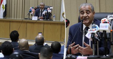 صور.. رسائل وزير التموين للمواطنين: احصلو على المستلزمات من معرض "أهلا مدراس" بأسعار مخفضة.. لن نسمح بتخزين الأرز ومصادرة الكميات المضبوطة.. على المصيلحى: إيقاف البطاقات الخاطئة اعتبارا من 8 نوفمبر المقبل