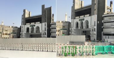 غلق باب الملك عبد العزيز بالمسجد الحرام.. اعرف السبب
