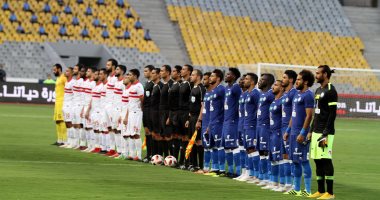 صور.. الزمالك يتعادل سلبياً مع سموحة فى الشوط الأول