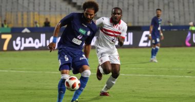 فيديو وصور.. مدافع سموحة ينقذ مرماه من هدف مؤكد للزمالك