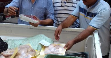 تموين الأقصر تضبط طن لحوم وفراخ منتهية الصلاحية بأسواق الأقصر