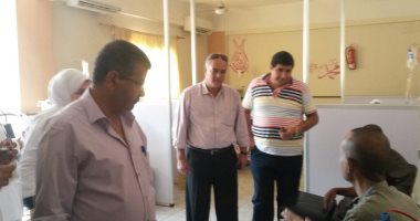 رئيس مدينة مطاى بالمنيا يتابع الحالة العامة بالوحدات الصحية والغسيل الكلوى