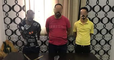 ضبط 3 عاطلين اقتحموا شقة ربة منزل بأسلحة بيضاء فى المحلة