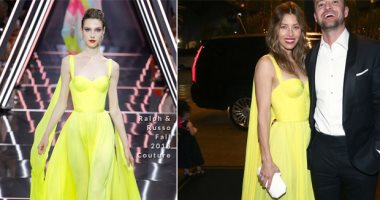 جيسكا بيل مبهرة بتوقيع Ralph & Russo.. اعرف التفاصيل