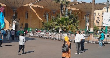 صور.. زيارات لضريح الحسين فى ذكرى عاشوراء وسط تكثيف أمنى