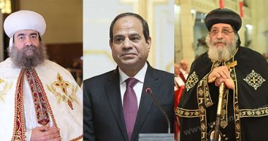 الكنيسة تتأهب لاستقبال السيسى فى نيويورك.. الأنبا يؤانس من أمريكا: "اللى بيحب أهله فى مصر يستقبل الرئيس".. نائب رئيس الهيئة القبطية بنيويورك: رئيسنا يقدم صورة مشرفة لنا فى العالم وسنرفع صورته مع علم مصر