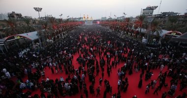 دماء فى طريق الشيعة إلى ضريح الحسين باحتفالات عاشوراء
