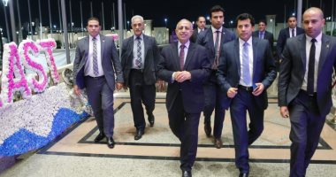 وزير الرياضة يشهد حفل تخرج طلبة كلية الإدارة والتكنولوجيا بالأكاديمية العربية