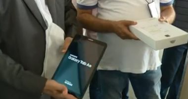 شاهد.. وصول أول دفعة من التابلت الخاص بمشروع تطوير منظومة التعليم