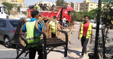 حملات أمنية لملاحقة مخالفى الإجراءات الاحترازية مع بدء تطبيق المواعيد الصيفية.. التعامل بحسم مع المخالفات.. توقيف 103 آلاف لعدم ارتدائهم الكمامة.. تحريز 25 ألف شيشة بالمقاهى.. وضبط 7389 قضية تموينية متنوعة
