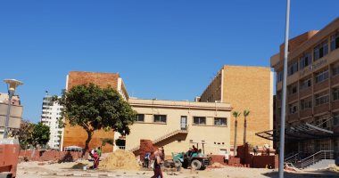 صور.. كليات جامعة الإسكندرية تتنافس بتطوير شامل بنحو 40 مليون جنيه
