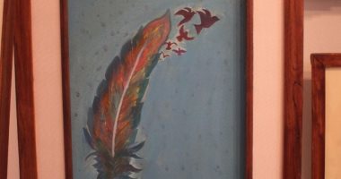 قارئة تشارك بلوحات فنية فى الرسم بالقلم الرصاص والألوان