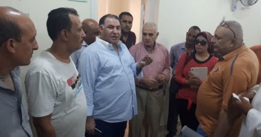 صور.. الإعلامى محمد فودة يتفقد مستشفى فودة الخيرى تمهيدا لافتتاحه