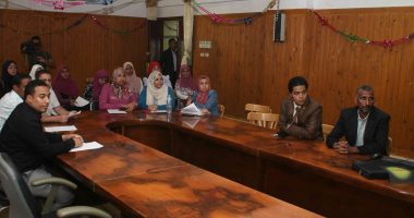 رئيس جامعة جنوب الوادى يشهد دورة تدريبية لنظام الكنترولات بكلية التجارة