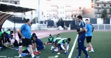 شاهد.. مران بعثة "المصرى البورسعيدى" قبل مباراة اتحاد العاصمة فى الجزائر