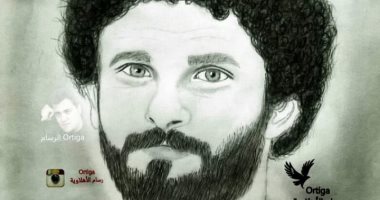 أيمن يشارك "صحافة المواطن" ببورتريهات للاعبين بالقلم الرصاص