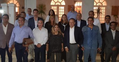 السفير شريف عيسى يستقبل وفد الهيئة المصرية الوطنية للانتخابات بجنوب إفريقيا