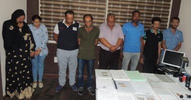 ضبط تشكيل عصابى وراء تزوير إيصالات أمانة ورفع دعاوى وهمية لابتزاز المواطنين