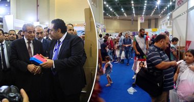 إقبال كبير على معرض "أهلا مدراس ".. الشنطة المدرسية تبدأ من 30 جنيها للحضانة والمرحلة الابتدائية 60 جنيها بعد مبادرة تخفيضات الأسعار الثانية.. وإمداد المعرض بسيارات محملة بالمستلزمات الدراسية