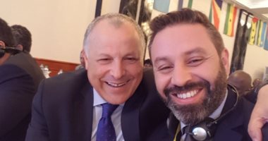أبو ريدة و كردى و حازم إمام بحفل الأفضل فى العالم
