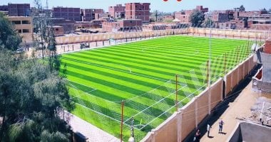 تعرف على الملاعب الجديدة بمراكز شباب الغربية من بينها "محمد صلاح"