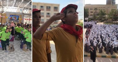 صور.. فى أول أيام الدراسة بالمحافظات.. مدرسة بسوهاج تستعين بـ"حاوى" لاستخراج ثعبان من داخل معمل علوم.. فصل طالب ثانوى فنى ببورسعيد بعد صفعه معلمة.. ومحافظ الدقهلية للطالبات: "استمتعوا بالدراسة وهيصوا واتبسطوا "