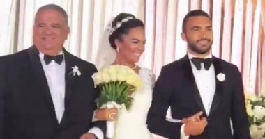 فيديو وصور جديدة من حفل زفاف ياسر طارق عامر وليلى سامح صدقى