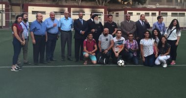 صور ..النواب يشاركون الطلبة الطابور المدرسى باليوم الأول للدراسة