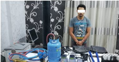 القبض على أحد المتهمين فى واقعة سرقة مكتب تأمينات بنى مزار