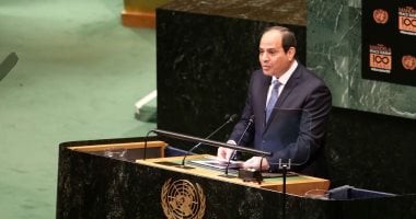 الرئيس السيسي يلتقى السكرتير العام للأمم المتحدة بنيويورك
