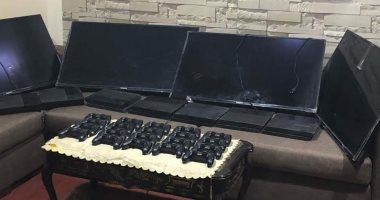ضبط  تشكيل عصابى متهم بسرقة محتويات محل بلاى استيشن بدمياط 