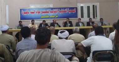 "شئون البيئة" يبحث مع أصحاب مصانع الطوب بمنطقة عرب أبو ساعد تطوير الصناعة