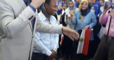 رئيس جامعة دمنهور يشارك فى احتفالات كلية التربية لاستقبال الطلاب