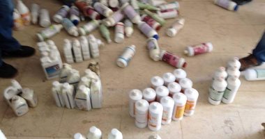صور.. ضبط 830 عبوة أدوية بيطرية منتهية الصلاحية فى كفر الشيخ