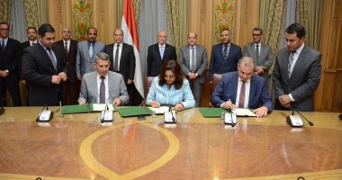 توقيع برتوكول تعاون بين الإنتاج الحربى ومحافظ دمياط لتطوير المناطق العشوائية 