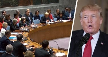 ترامب بمجلس الأمن: مصلحة العالم فى منع تطوير وانتشار أسلحة الدمار الشامل.. يتهم الصين بالتدخل فى انتخابات الكونجرس المقبلة.. يشكر إيران وسوريا وروسيا لخفض الهجمات بإدلب.. ويتفاخر بعلاقته بكوريا الشمالية