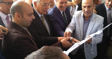 محافظ الدقهلية يفتتح المبنى الجديد بمستشفى أجا المركزى