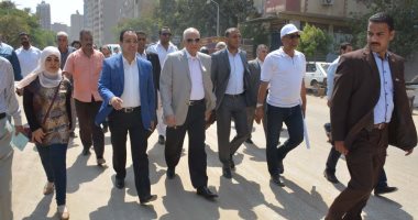 صور.. محافظ الجيزة: لن أسمح بفوضى الشوارع والقانون يطبق على الجميع
