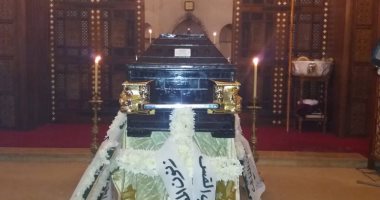 صور.. دفن الراهب "زينون المقارى" بدير أبو مقار بوادى النطرون