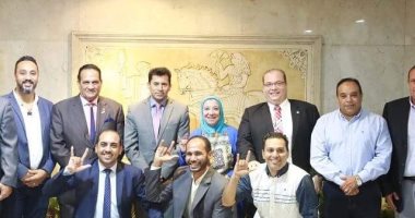 وزير الشباب والرياضة يلتقي مجلس إدارة اللجنة البارالمبية