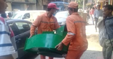 حملات لإزالة التعديات والإشغالات وإعادة الانضباط بأحياء القاهرة 