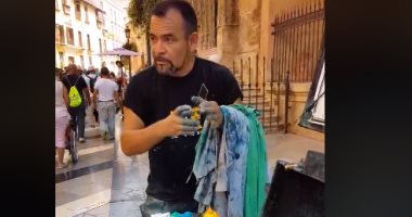 فيديو.. الصدفة تجعل من "فنان شارع" أشهر رسام فى العالم