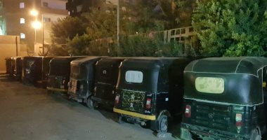 السجن المشدد بين 6و3 سنوات لـ7 متهمين بينهم سيدة لسرقتهم توك توك بالجيزة